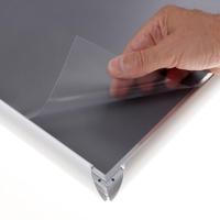 Europel clicklijst Economy, lijst 25 mm, ft A3, zilver - thumbnail