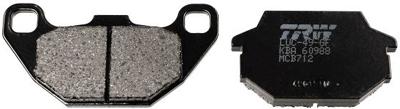 TRW remblokken "mcb 712 brake pad mcb 712 organic standard