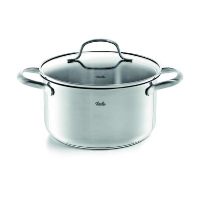 Fissler San Francisco Kookpan + Glazen Deksel 20 cm RVS