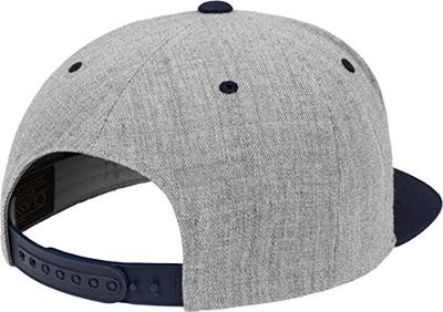 Flexfit FX6089MT Classic Snapback 2-Tone - Heather Grey/Navy - One Size