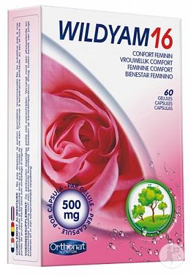 Orthonat Wild Yam 16 60 Capsules