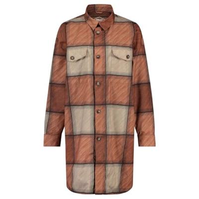 Oversized Rain Shirt Winter Regenjas Dames Cinnabar Oversized Rain Shirt Winter Regenjas Dames Cinnabar