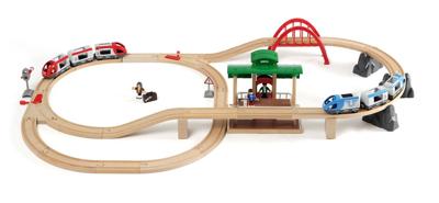 BRIO World - 33512 - Tour met reizigersplatform