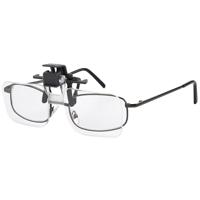 Carson loepbril 2x (+4.00 dioptrie) clip-on en flip-up - thumbnail