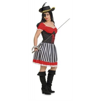 Piraten jurk vrouw