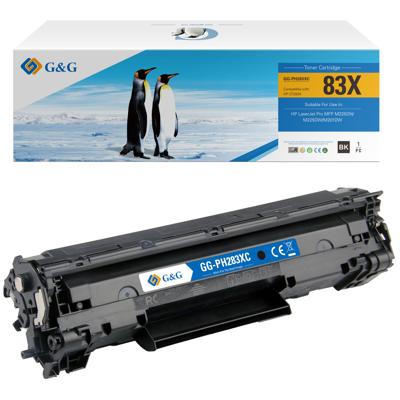 G&G 83X Toner Zwart G&G 83X Toner Zwart