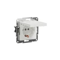 Schneider Electric EPH3170121D Wandontactdoos met klapdeksel Asfora Wit (RAL 9003) 1 stuk(s) - thumbnail