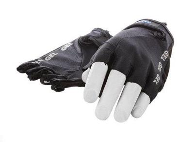 Mirage handschoenen lycra + gel l zwart