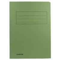 Class'ex dossiermap, 3 kleppen ft 23,7 x 32 cm (voor ft A4), groen - thumbnail