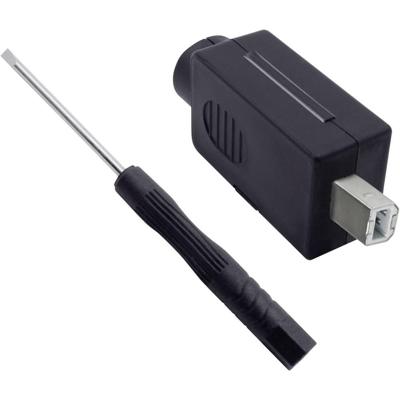 Quadrios 2001C202 USB 2.0 modulaire stekkerset, type B Stekker, recht 1 stuk(s)