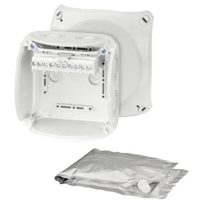 Hensel 62000105 Verdeeldoos Halogeenvrij, Verzegelbaar, Weerbestendig (l x b) 130 mm x 130 mm 1 stuk(s) Hensel 62000105 Verdeeldoos Halogeenvrij, Verzegelbaar, Weerbestendig (l x b) 130 mm x 130 mm 1 stuk(s)