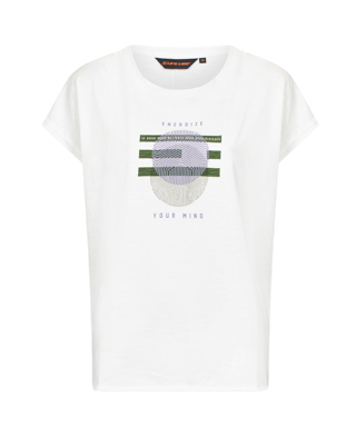 Life-line Life Line Esther Dames T-shirt White 44