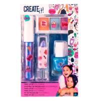 Create It! beauty make-up set holografisch, 4dlg. - thumbnail