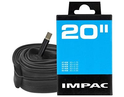 Impac binnenband (by schwalbe) av20 20x1.75 etrto 40/60-406 ventiel: auto schraderventiel 35mm Impac binnenband (by schwalbe) av20 20x1.75 etrto 40/60-406 ventiel: auto schraderventiel 35mm