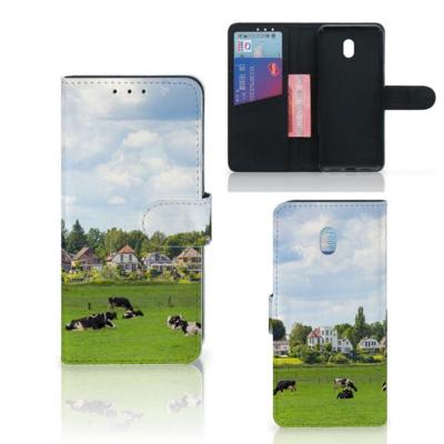 Xiaomi Redmi 8A | Telefoonhoesje | Met pasjeshouder | Koeien Xiaomi Redmi 8A | Telefoonhoesje | Met pasjeshouder | Koeien