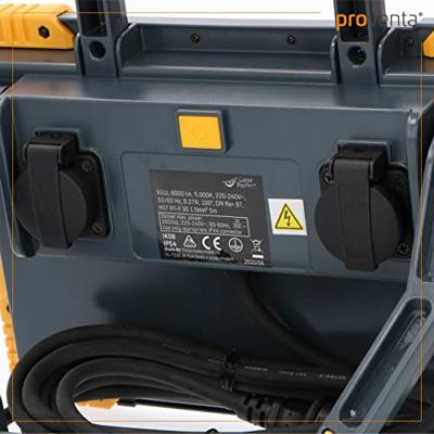 LED&apos;s Work ColorPro Bouwlamp 6000 - Realistische kleurweergave CRI97 - 5 meter snoer - IP54 - 60W