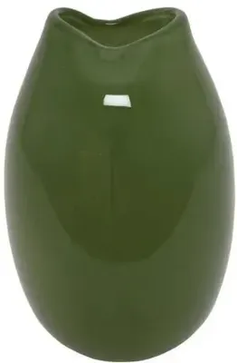 Countryfield vaas glas riany 17x28cm groen