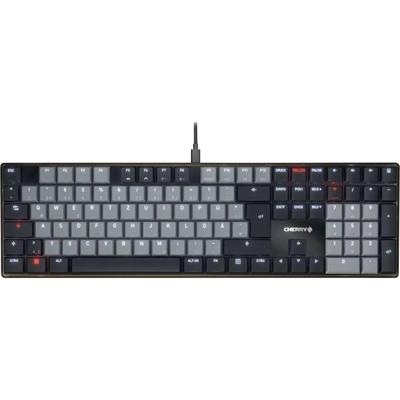 CHERRY CHERRY TAS KEY KC 500 Corded, Mechanical Toetsenbord QWERTZ, Duits Zwart