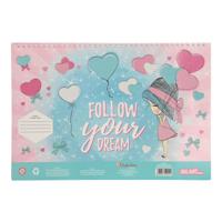 Schetsblok Zeemeermin met Stickers - thumbnail