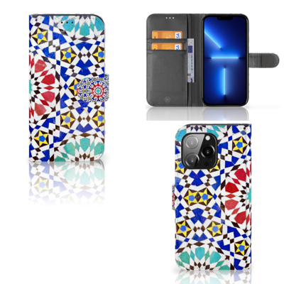 iPhone 13 Pro | Bookcase | Mozaïek iPhone 13 Pro | Bookcase | Mozaïek