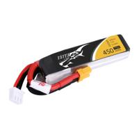 Tattu LiPo accupack 7.4 V 450 mAh Aantal cellen: 2 75 C Softcase XT30 - thumbnail