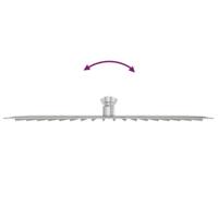 Regendouchekop rechthoekig 40x30 cm roestvrij staal 304 - thumbnail