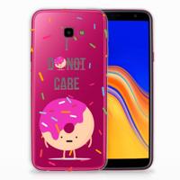 Samsung Galaxy J4 Plus (2018) | Siliconen Case | Donut Roze - thumbnail