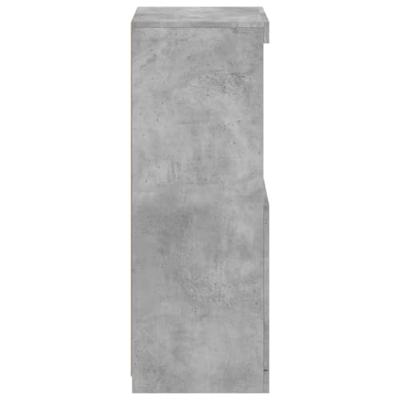 Dressoir met LED-verlichting 41x37x100 cm betongrijs Dressoir met LED-verlichting 41x37x100 cm betongrijs