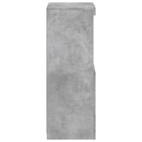 Dressoir met LED-verlichting 41x37x100 cm betongrijs - thumbnail