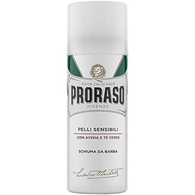 Scheerschuim Proraso Sensitive Green Tea 50 ml