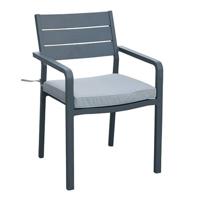 Barolo dining tuinstoel antraciet tuinmeubel OWN - Own - thumbnail