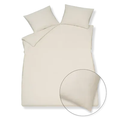Vandyck pure 84 cream tan dekbedovertrek