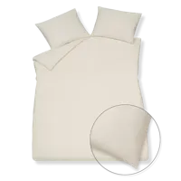 Vandyck pure 84 cream tan dekbedovertrek - thumbnail