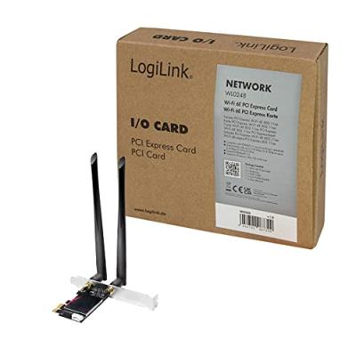 LogiLink WL0248 WiFi-steekkaart PCI-Express, Bluetooth, WiFi 2.4 GBit/s