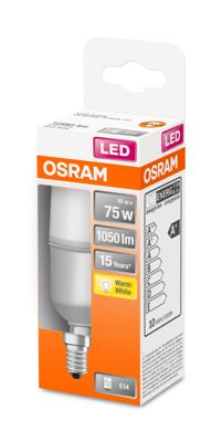 OSRAM HOMELIGHTING 4058075428386 LED-lamp Energielabel E (A - G) E14 Ballon 9 W = 75 W Warmwit (Ø x l) 36 mm x 118 mm 1 stuk(s) OSRAM HOMELIGHTING 4058075428386 LED-lamp Energielabel E (A - G) E14 Ballon 9 W = 75 W Warmwit (Ø x l) 36 mm x 118 mm 1 stuk(s)