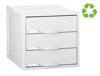 Modulaire archiefkast Archivo 2000 ArchiSystem 3 lades Grijs 35,6 x 31,6 x 20,3 cm - thumbnail