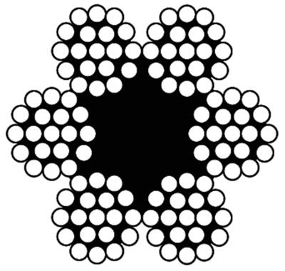 STAALKABEL 3MM VRZ 6X19+1/100M STAALKABEL 3MM VRZ 6X19+1/100M