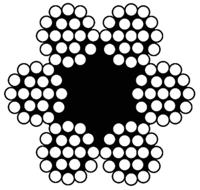 STAALKABEL 3MM VRZ 6X19+1/100M - thumbnail