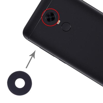 10 STKS camera lens cover voor Xiaomi Redmi 5 plus (zwart)