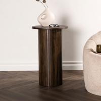 Nohr Ronde Bijzettafel 'Fionna' 40cm, kleur Mokka - thumbnail