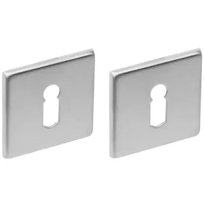 Intersteel Set van 2 sleutelrozettenTira vierkant RVS - 0035.343286