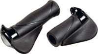 Ergotec Kraton ergonomic bicycle handlebar grips - large, 130mm, black - thumbnail