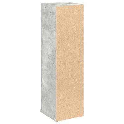 Badkamerkast met rolhouder 20,5x22x72 cm betongrijs Badkamerkast met rolhouder 20,5x22x72 cm betongrijs