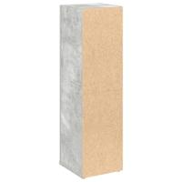 Badkamerkast met rolhouder 20,5x22x72 cm betongrijs - thumbnail