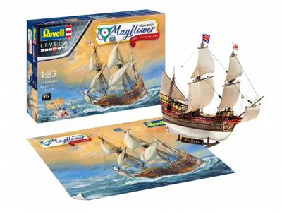 Revell 05684 Mayflower 400th Anniversary Boot (bouwpakket) 1:83