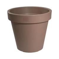 Bloempot Kunststof Ø40cm Mokka Bruin - thumbnail