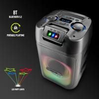 Dankzij de draagbare Bluetooth®-luidsprekers NGS WILDCLUB Zwart - thumbnail