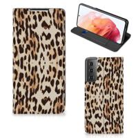 Samsung Galaxy S21 | Hoesje maken | Leopard - thumbnail