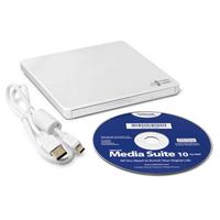 HL Data Storage GP60 Externe DVD-brander Retail USB-A 2.0 Wit - thumbnail