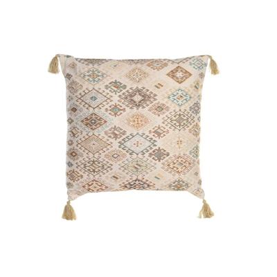 Kussen DKD Home Decor Beige Ruiten 60 x 20 x 60 cm Kussen DKD Home Decor Beige Ruiten 60 x 20 x 60 cm